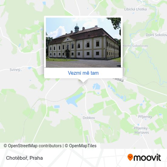 Chotěboř mapa
