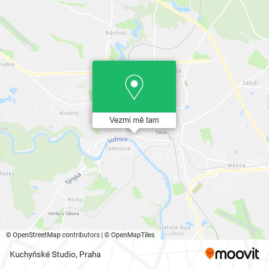 Kuchyňské Studio mapa