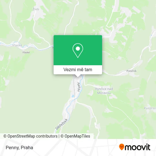 Penny mapa