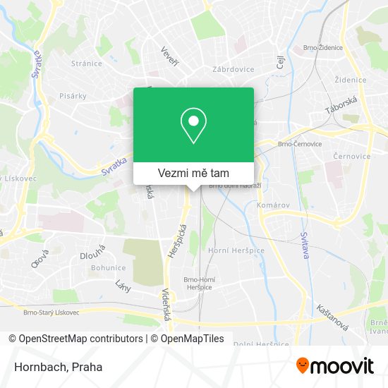 Hornbach mapa