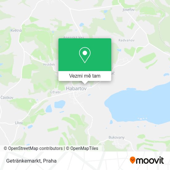 Getränkemarkt mapa