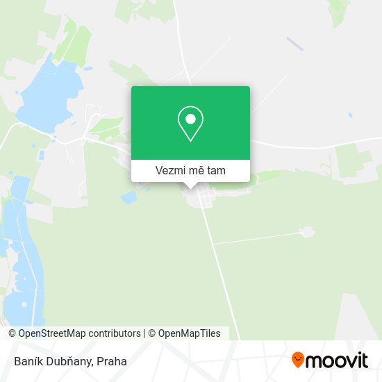 Baník Dubňany mapa