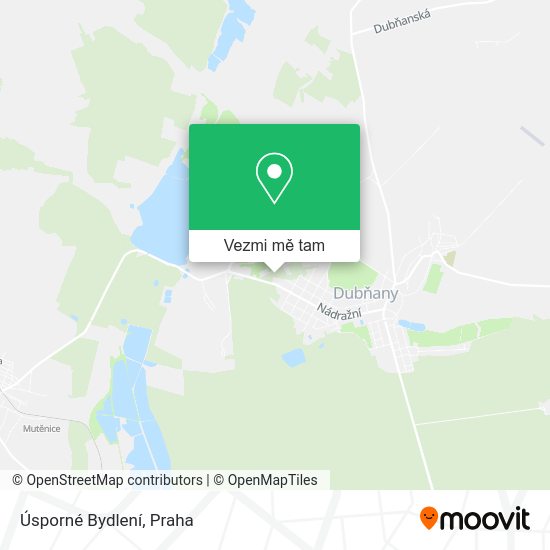Úsporné Bydlení mapa