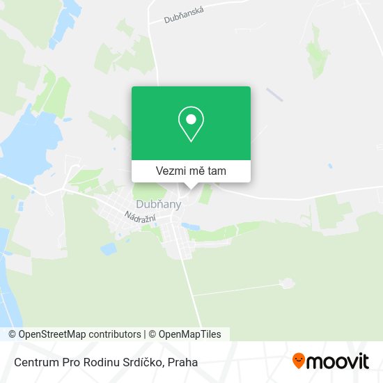 Centrum Pro Rodinu Srdíčko mapa