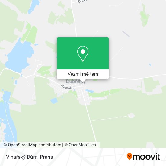 Vinařský Dům mapa