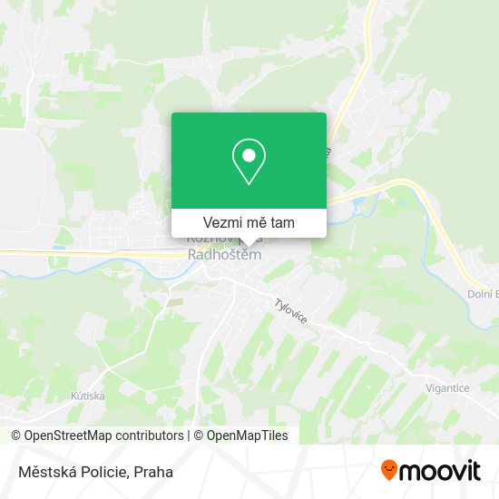 Městská Policie mapa