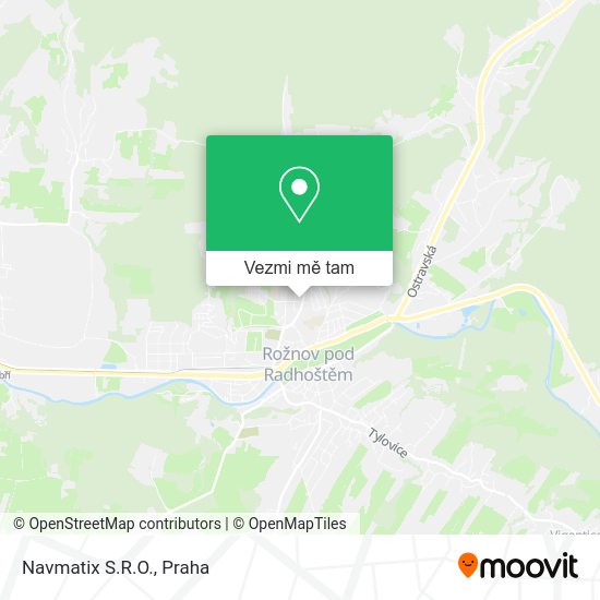 Navmatix S.R.O. mapa