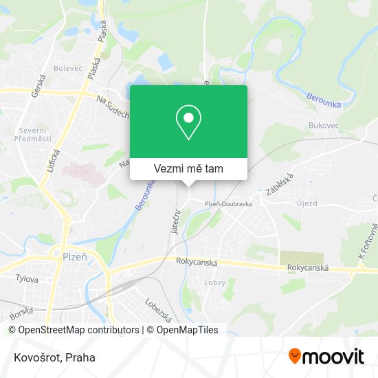 Kovošrot mapa