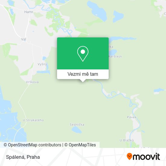 Spálená mapa