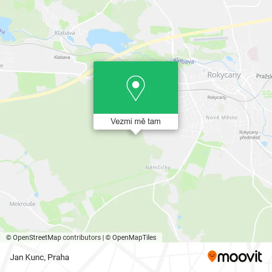 Jan Kunc mapa