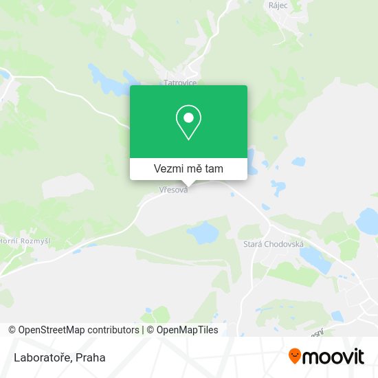 Laboratoře mapa