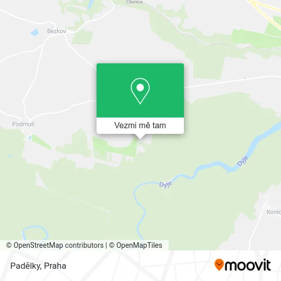 Padělky mapa