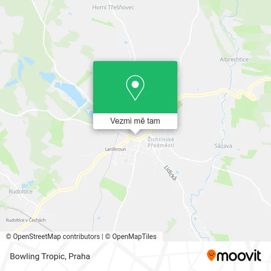 Bowling Tropic mapa