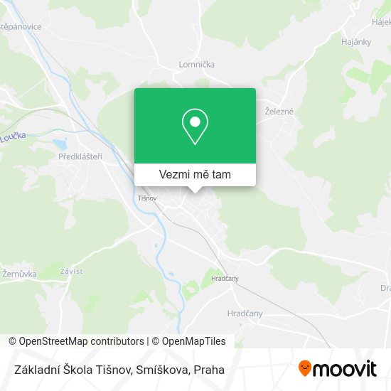 Základní Škola Tišnov, Smíškova mapa