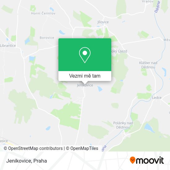 Jeníkovice mapa