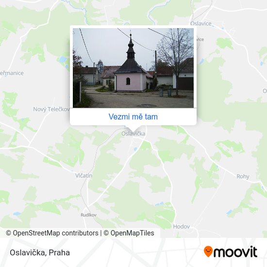 Oslavička mapa