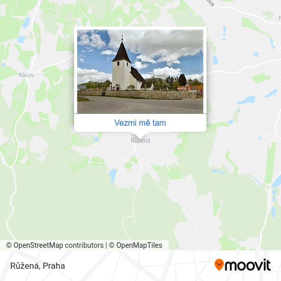 Růžená mapa