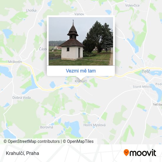 Krahulčí mapa