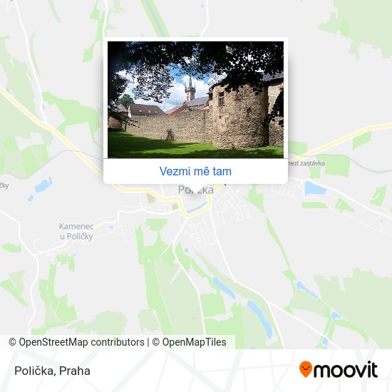 Polička mapa