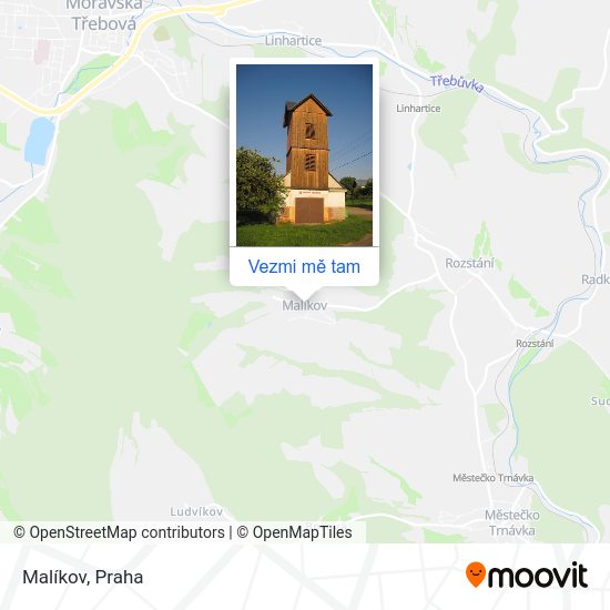 Malíkov mapa