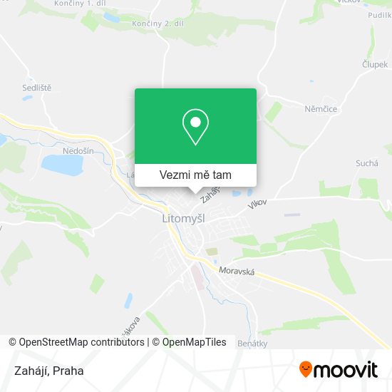 Zahájí mapa