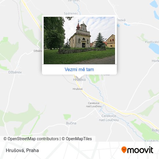 Hrušová mapa