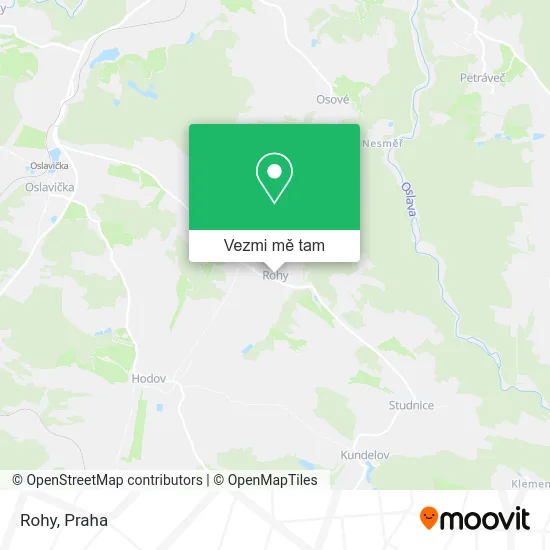 Rohy mapa