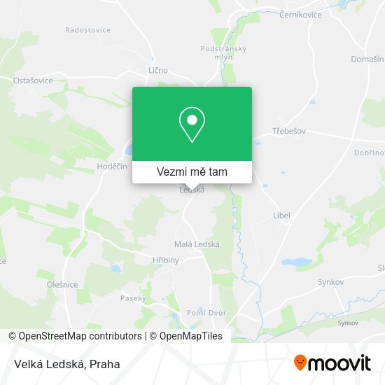 Velká Ledská mapa