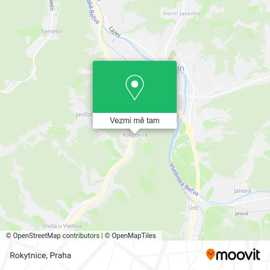 Rokytnice mapa