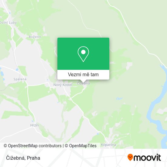 Čižebná mapa