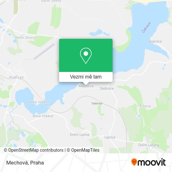 Mechová mapa