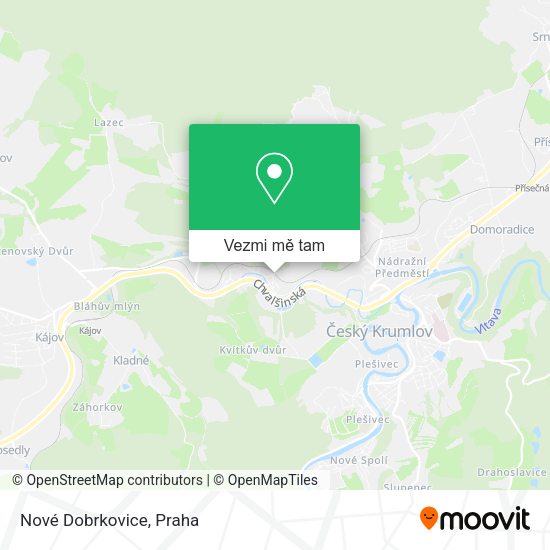 Nové Dobrkovice mapa