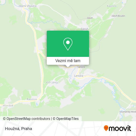 Houžná mapa