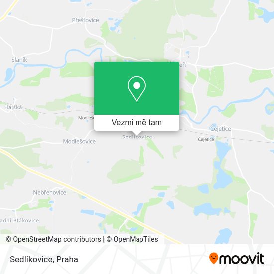 Sedlíkovice mapa