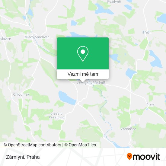 Zámlyní mapa
