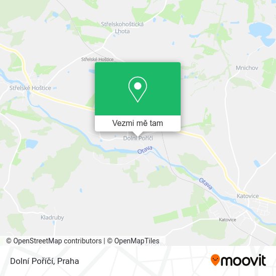 Dolní Poříčí mapa
