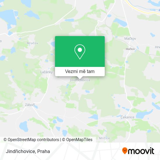 Jindřichovice mapa