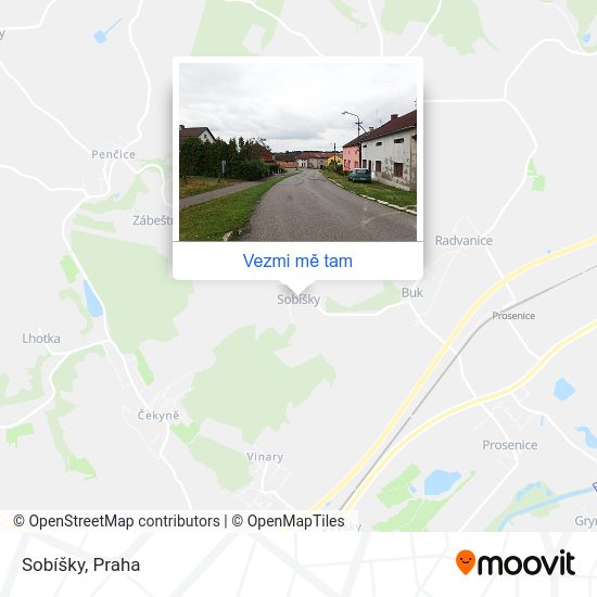 Sobíšky mapa