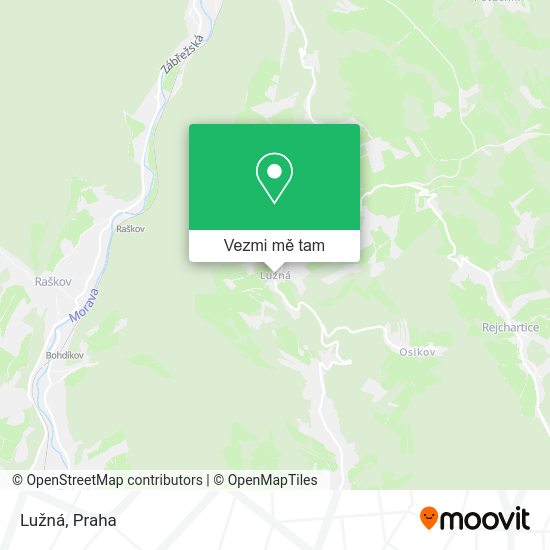 Lužná mapa
