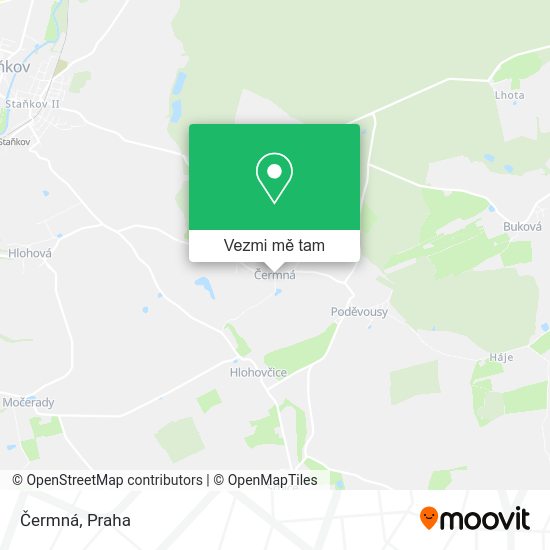 Čermná mapa
