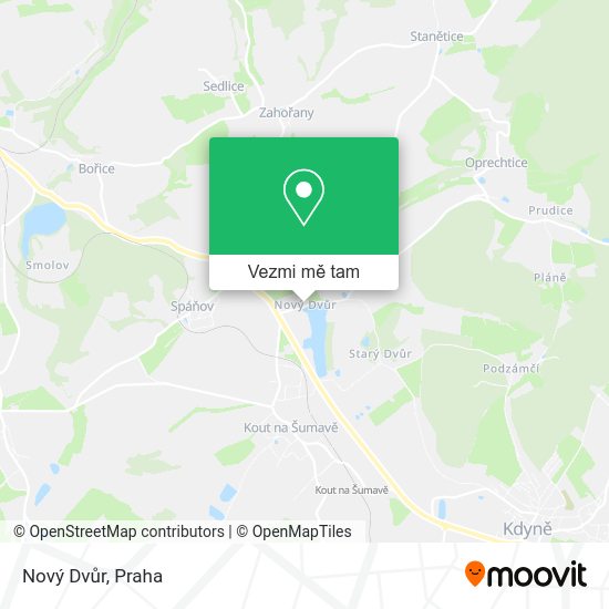 Nový Dvůr mapa