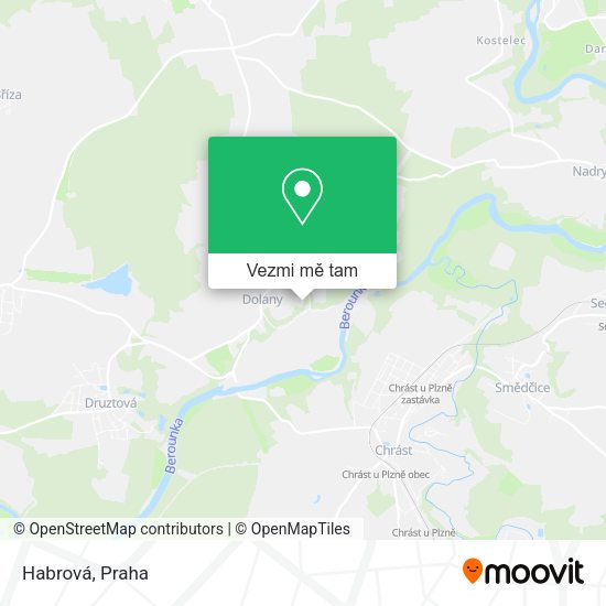 Habrová mapa