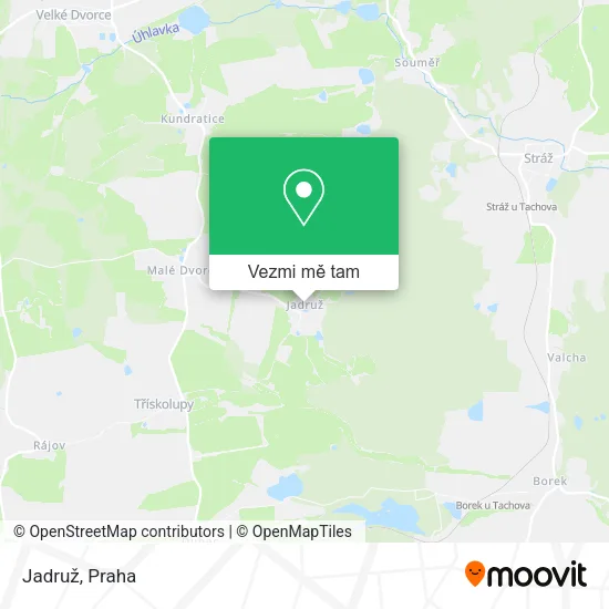 Jadruž mapa