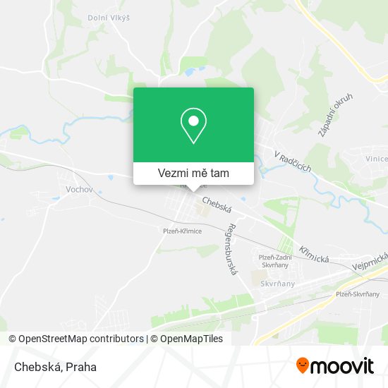 Chebská mapa