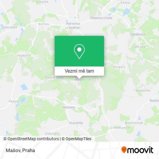 Mašov mapa