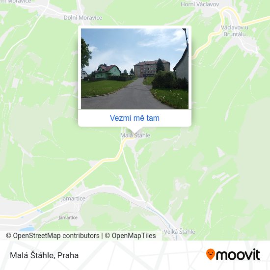Malá Štáhle mapa