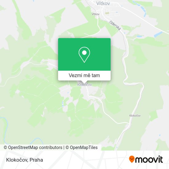 Klokočov mapa