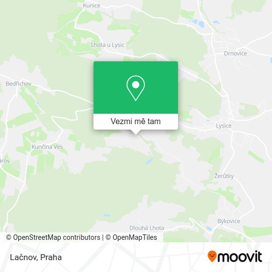 Lačnov mapa
