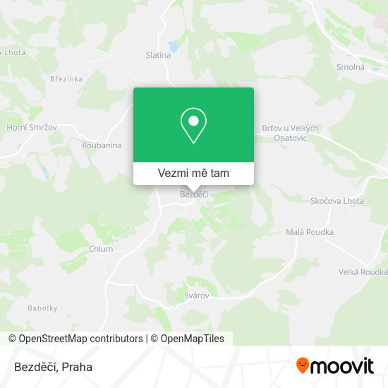 Bezděčí mapa