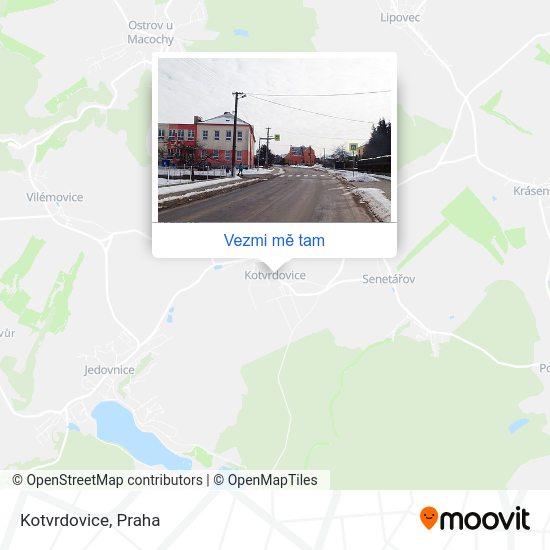 Kotvrdovice mapa